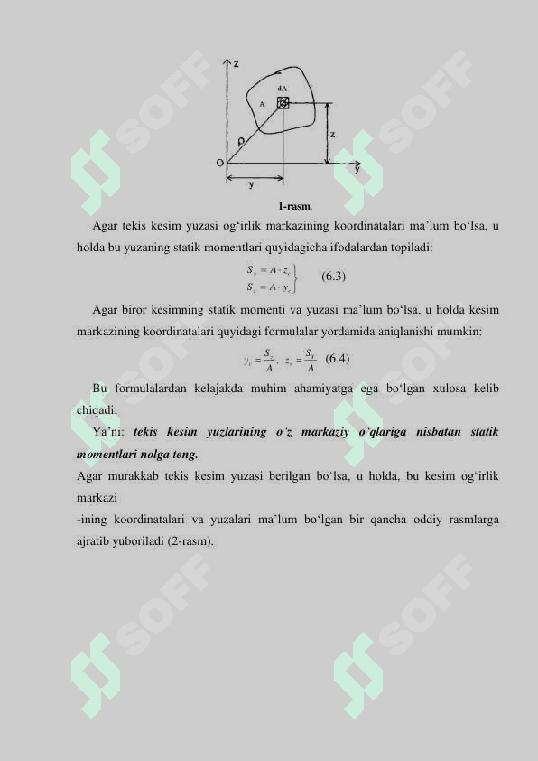 . Tekis kesim yuzalari 2