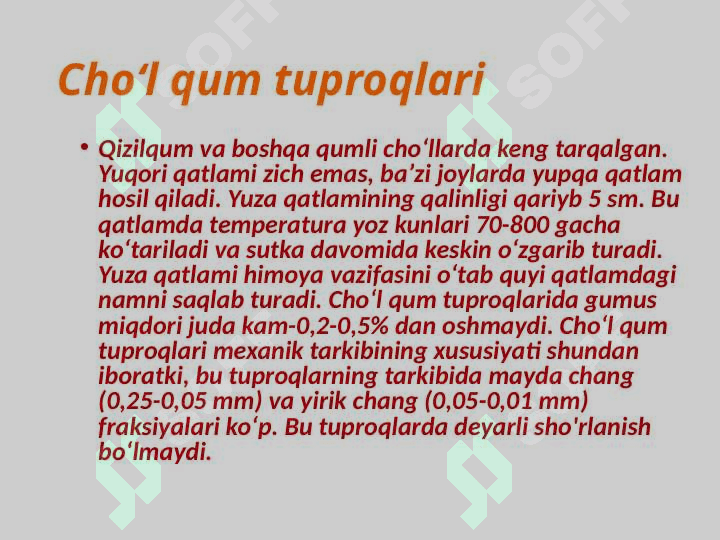 O‘zbekiston tuproqlari 5