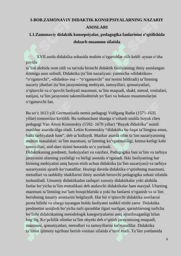 ZAMONAVIY DIDAKTIK KONSEPSIYALAR 6