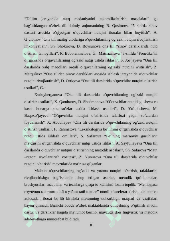 O'quvchilarning og'zaki nutqini o'stirish usullari ustida ishlash.docx 8