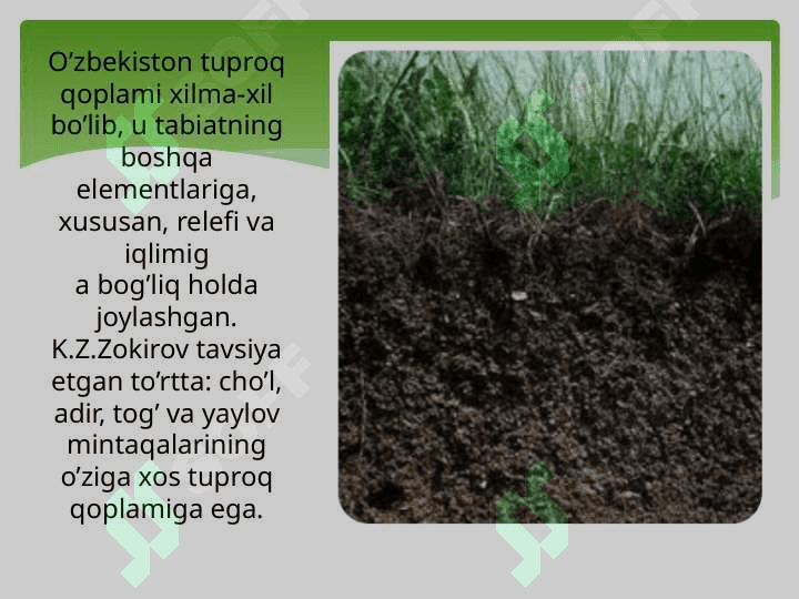 O‘zbekiston tuproqlari 4