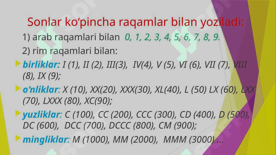 Son so‘z turkumi 6