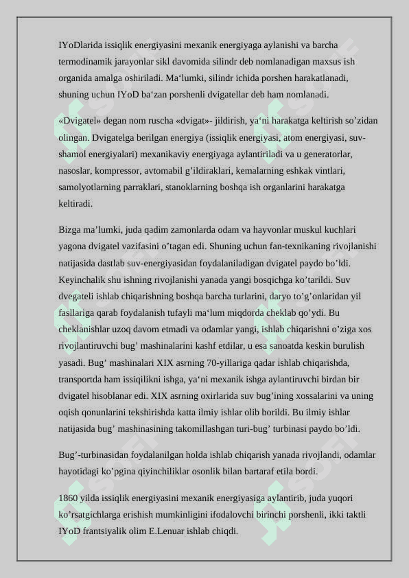 Ichki yonuv dvigatellari 3
