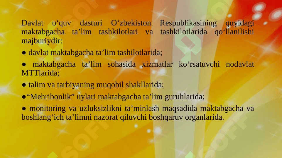 Takomilashgan ilk qadam davlat dasturi 4