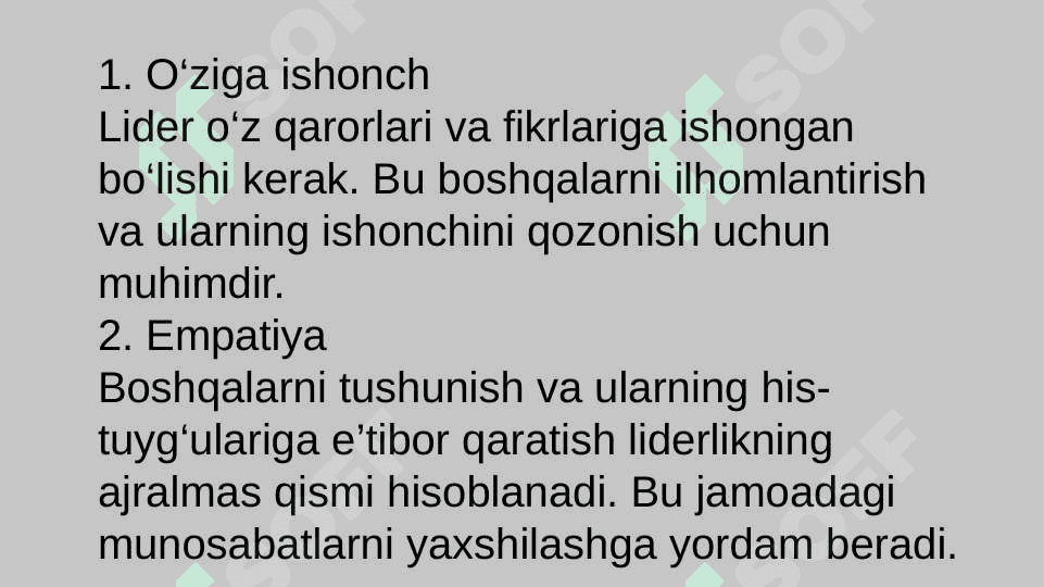 Liderlikning psixologik xususiyatlari 2