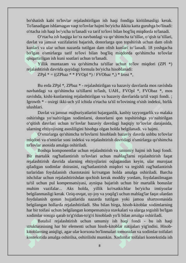 Ish haqining mohiyati va iqtisodiy mazmuni 8
