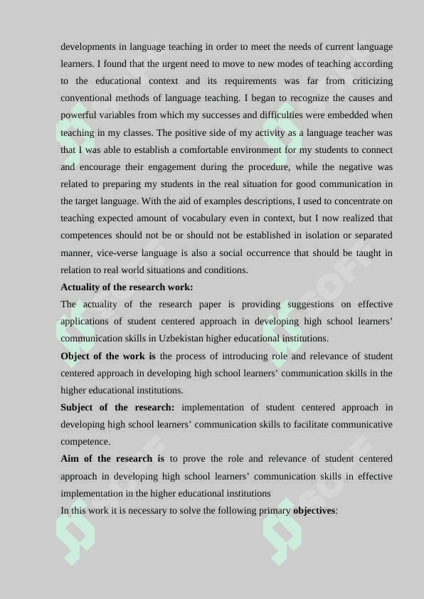 DEVELOPING HIGH SCHOOL LEARNERS' COMMUNICATION SKILLS THROUGH STUDENT-CENTERED APPROACH 4