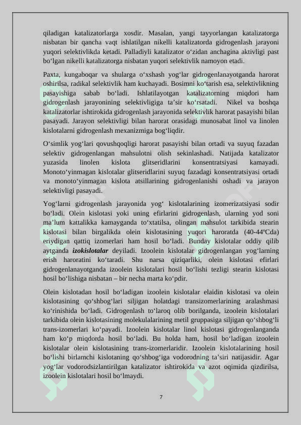 Ishlab chiqarishning nazariy asoslari 7