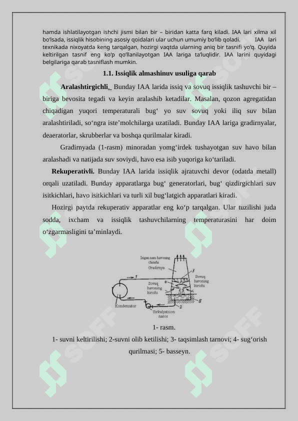 Issiqlik almashinish uskunalarining ishlash prinsipi 3