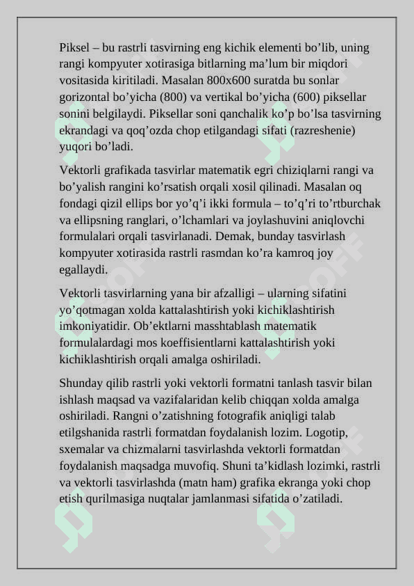Kampyuter grafikasi rivojlanish tarixi 3