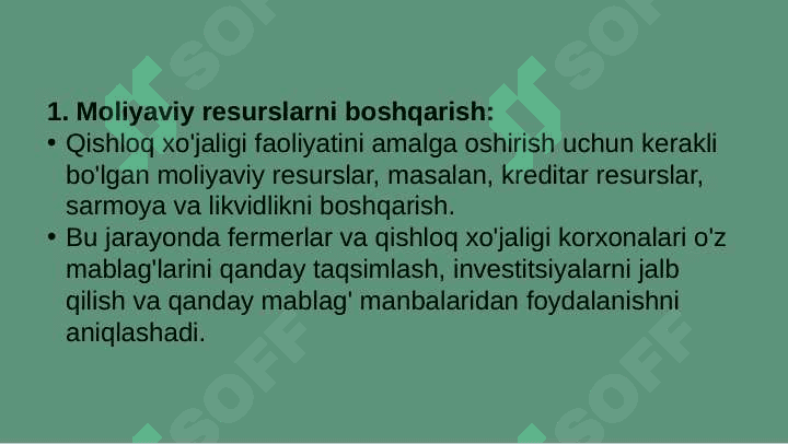 Qishloq xo'jaligida moliyaviy logistika 4