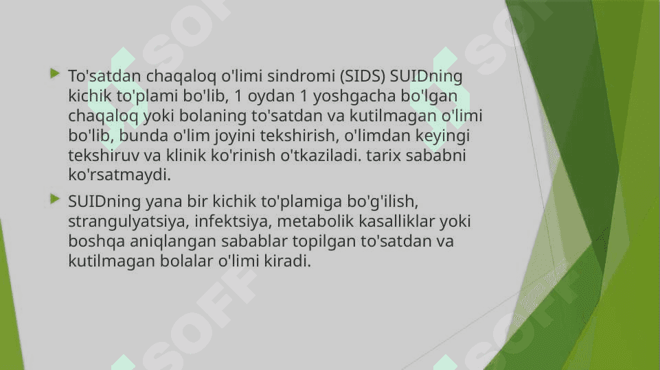 Chaqaloqda to’satdan o’lim sindromi 5