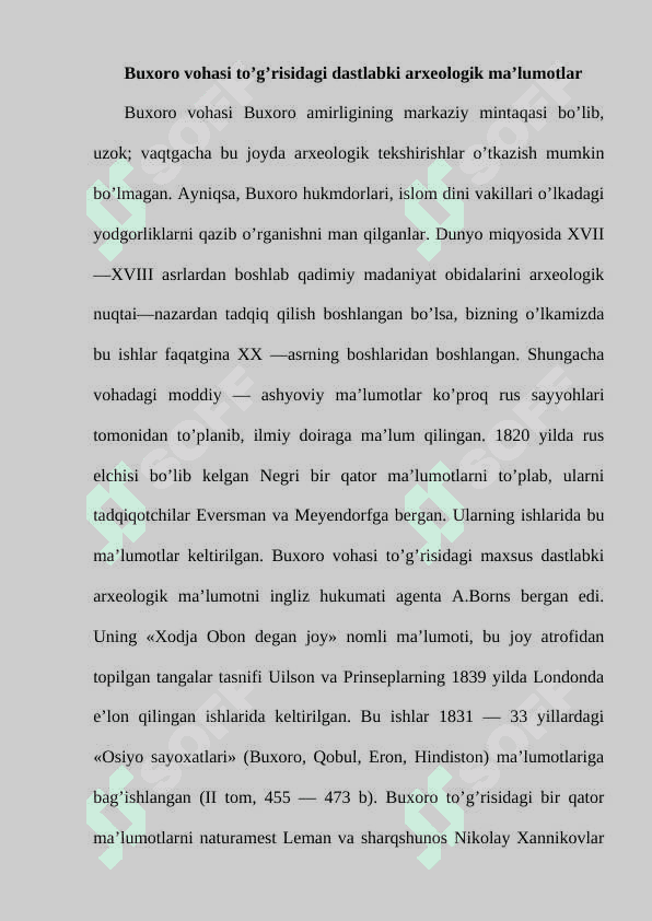 Yozma manbalarda Buxoro tarixi va madaniyati 8