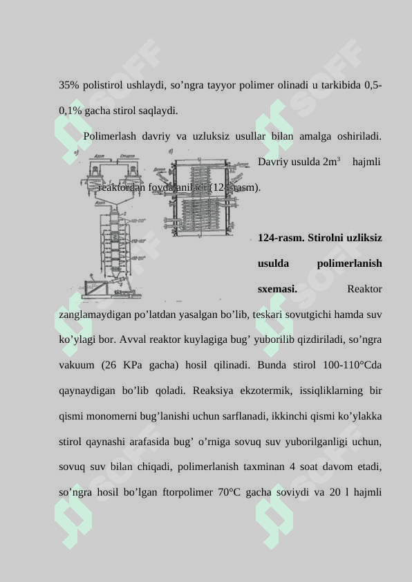 POLISTIROL ISHLAB CHIQARISH TЕХNOLOGIYASI 4
