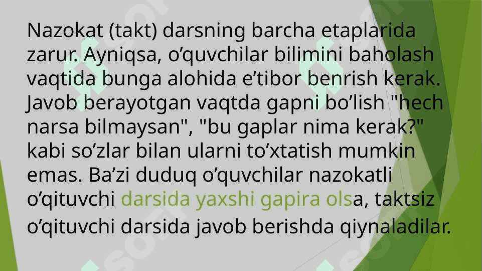 Pedagogik nazokat va odob-axloq 4