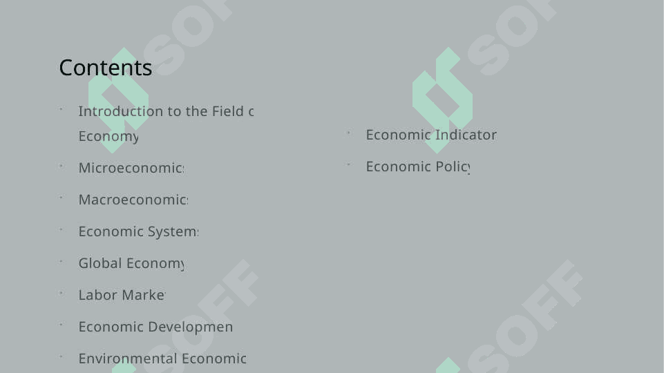 Field of Economy 2