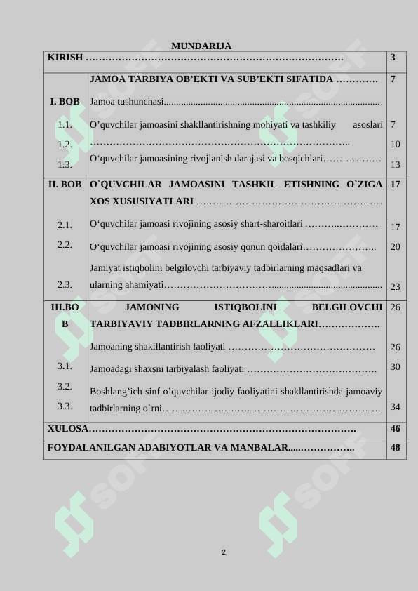 O'QUVCHILAR JAMOASINI TASHKIL ETISHNING O`ZIGA XOS XUSUSIYATLARI 2