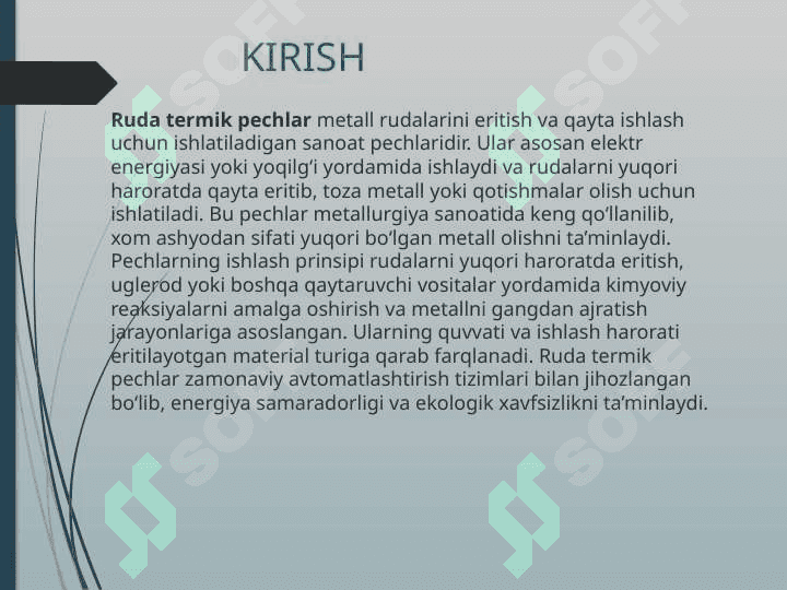 Ruda termik pechlar 2