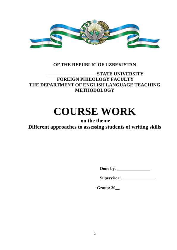 Different approaches to assessing students of writing skills