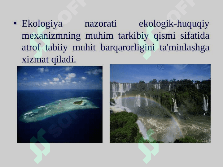 Ekologiya nazorati va ekologik ekspertizasining huquqiy holati 8