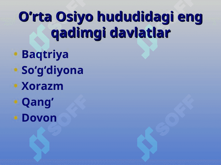O‘ZBEKISTONDA MUSTAQILLIK G‘OYALARINING TARIXIY ASOSLARI 6