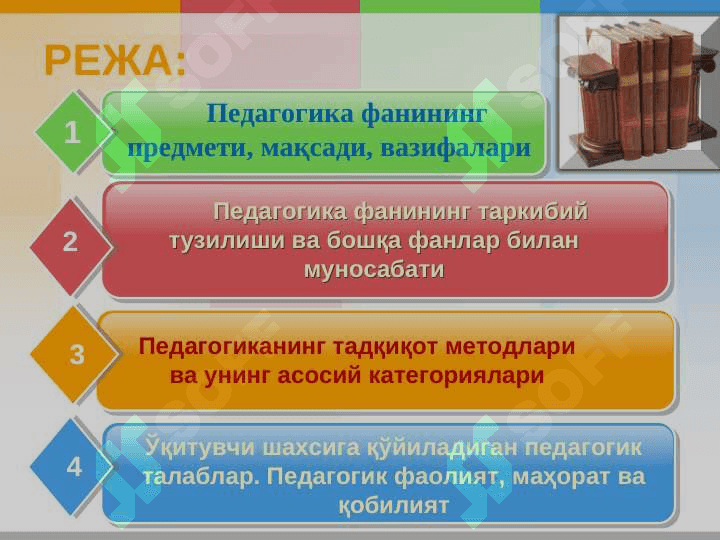 ПЕДАГОГИКАНИНГ УМУМИЙ АСОСЛАРИ 2