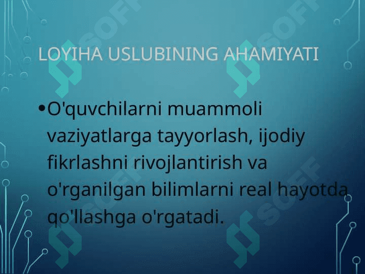 Loyiha uslubi 3