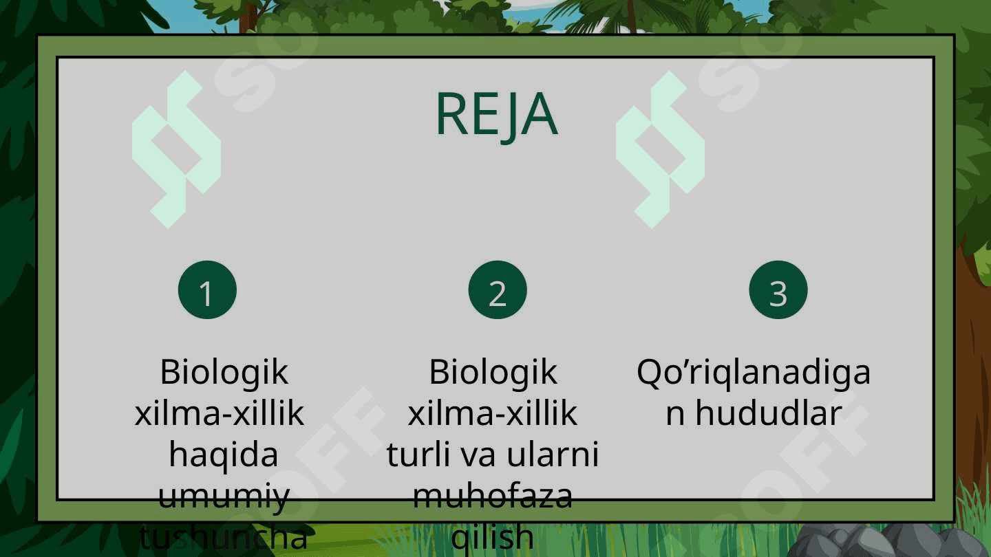 Biologik xilma-xillik va atrof muhit muhofazasi 2