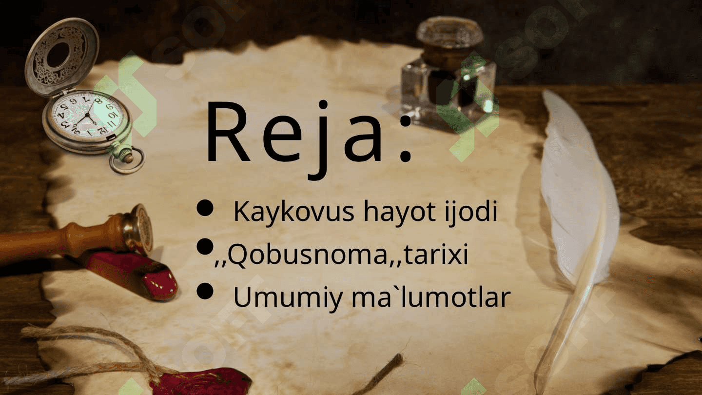 KAYKOVUS Qobusnoma Canva Pro 2