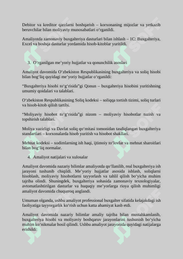 Buxgalteriya amaliyot hisoboti korxonalar uchun 4
