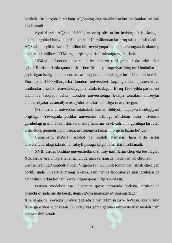 Oksford universiteti tarixi va bugungi kundagi faoliyati 3