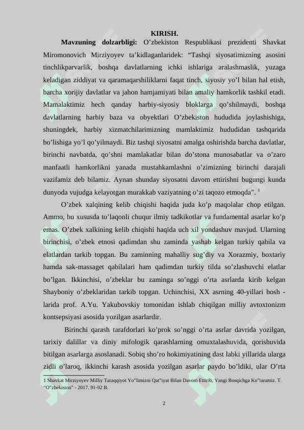 O’ZBEK XALQINING XALQ SIFATIDA SHAKLLANISH JARAYONI 2