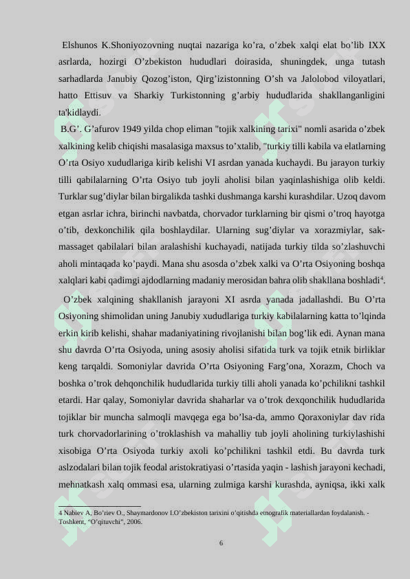 O’ZBEK XALQINING XALQ SIFATIDA SHAKLLANISH JARAYONI 6