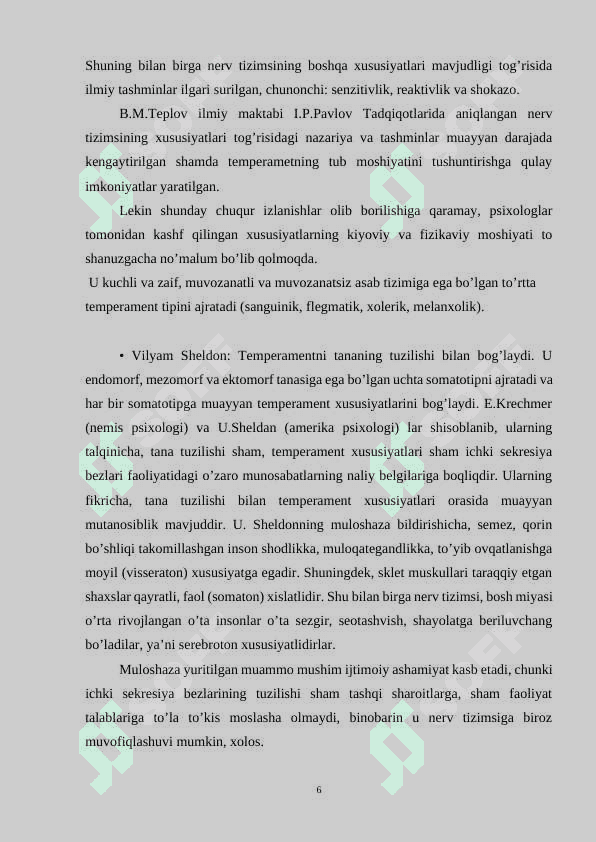 Temperament  va qobilyatning o’zaro bog’liqligi 6
