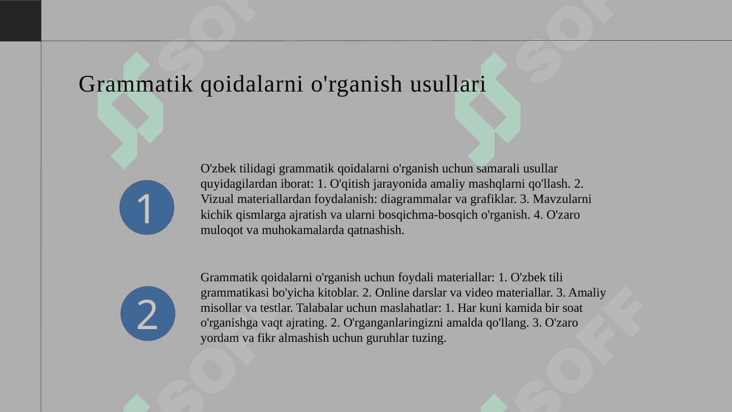 O'zbek tili grammatikasidagi muammolar 4