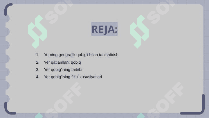 Yerning geografik qobigʻi 2