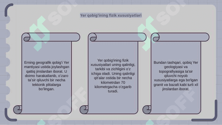 Yerning geografik qobigʻi 6