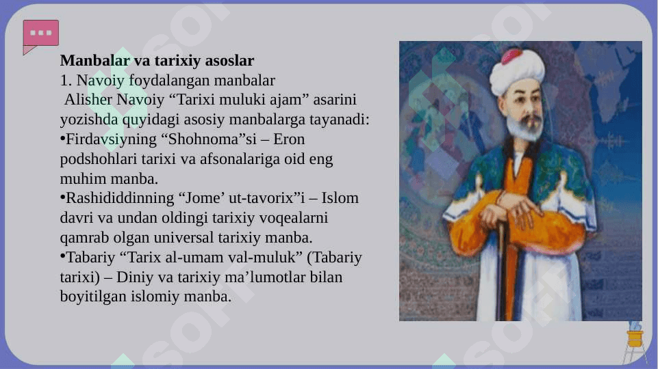 Tarixi muluki ajam – mumtoz tarixnavislik manbasi sifatida 7