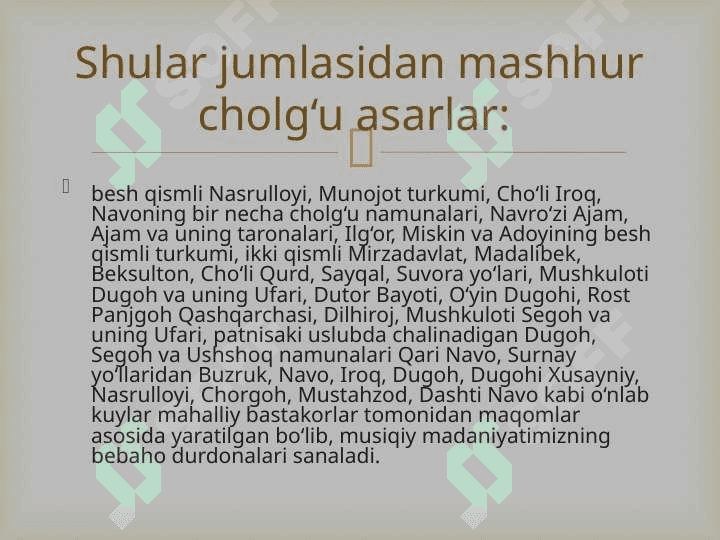 Farg’ona Toshkent maqom yo’llari 4