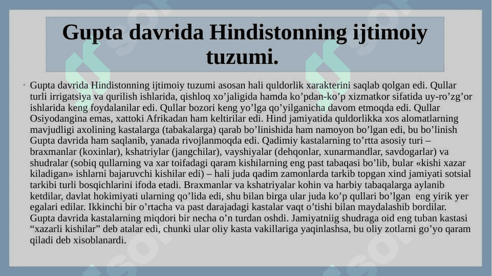 Ilk o’rta asrlar 4