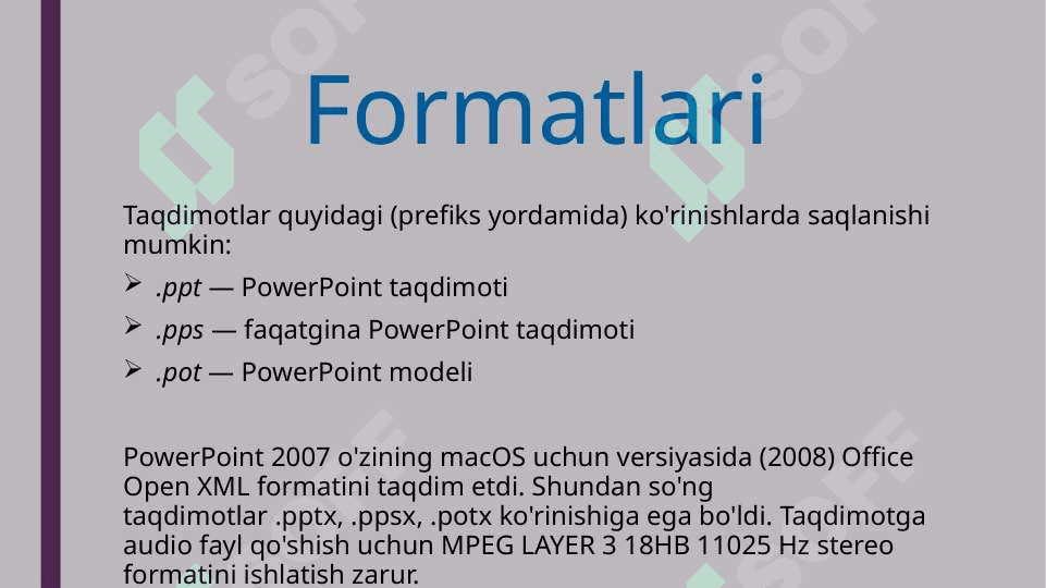 Microsoft Power Point 6
