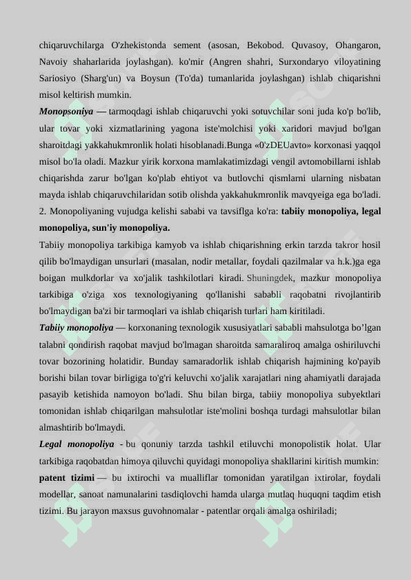 Monopoliyaning  mohiyati  va  uning  vujudga  kelish  sabablari 4