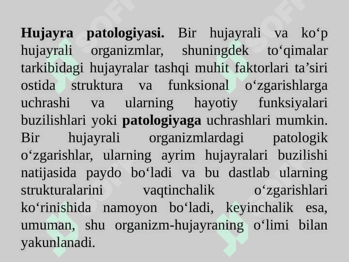 Nekroz, apoptoz-ularning tabiati va axamiyati 2