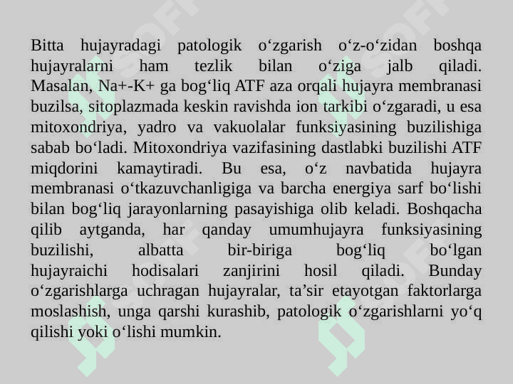 Nekroz, apoptoz-ularning tabiati va axamiyati 5