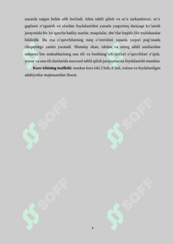 O'quvchilarning og'zaki nutqini o'stirish usullari ustida ishlash 6