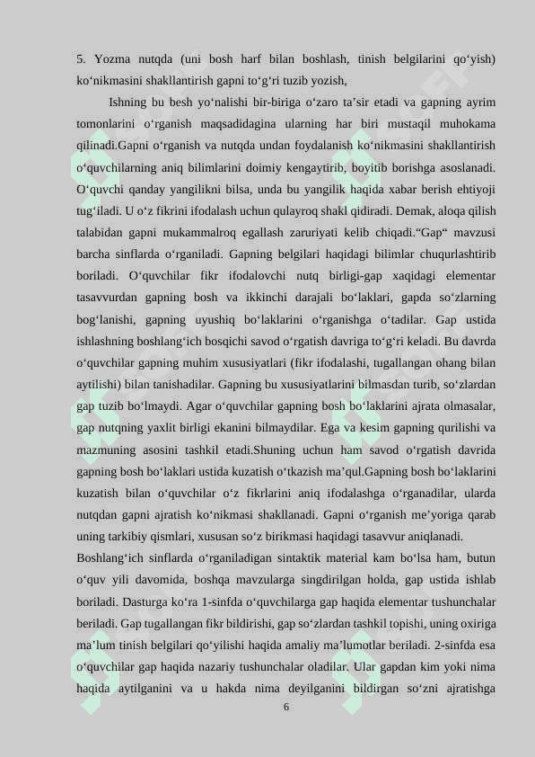So'z birikmasi ustida ishlash 6