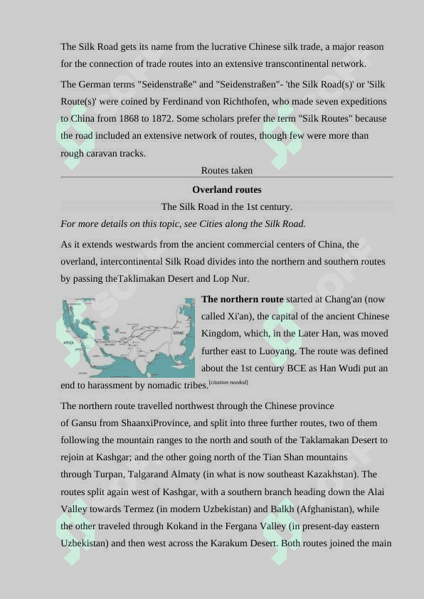 Silk road 4