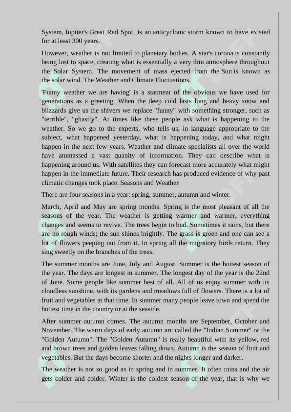 Weather and climate 3