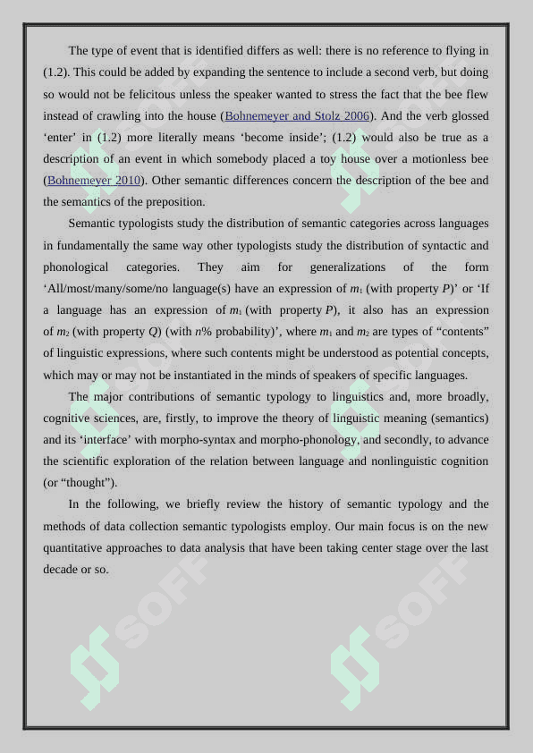 Semantic typology 3