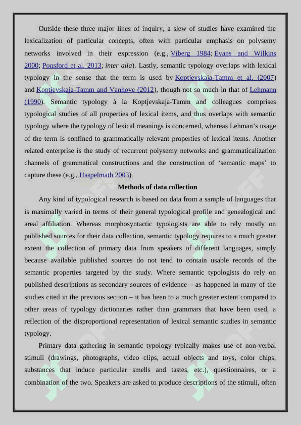Semantic typology 5